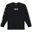 TLD Factory-Langarm-T‑Shirt, Schwarz
