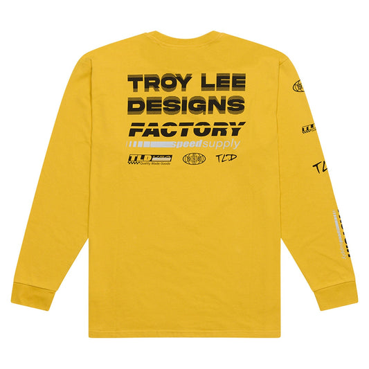 TLD Factory-Langarm-T‑Shirt, Golden