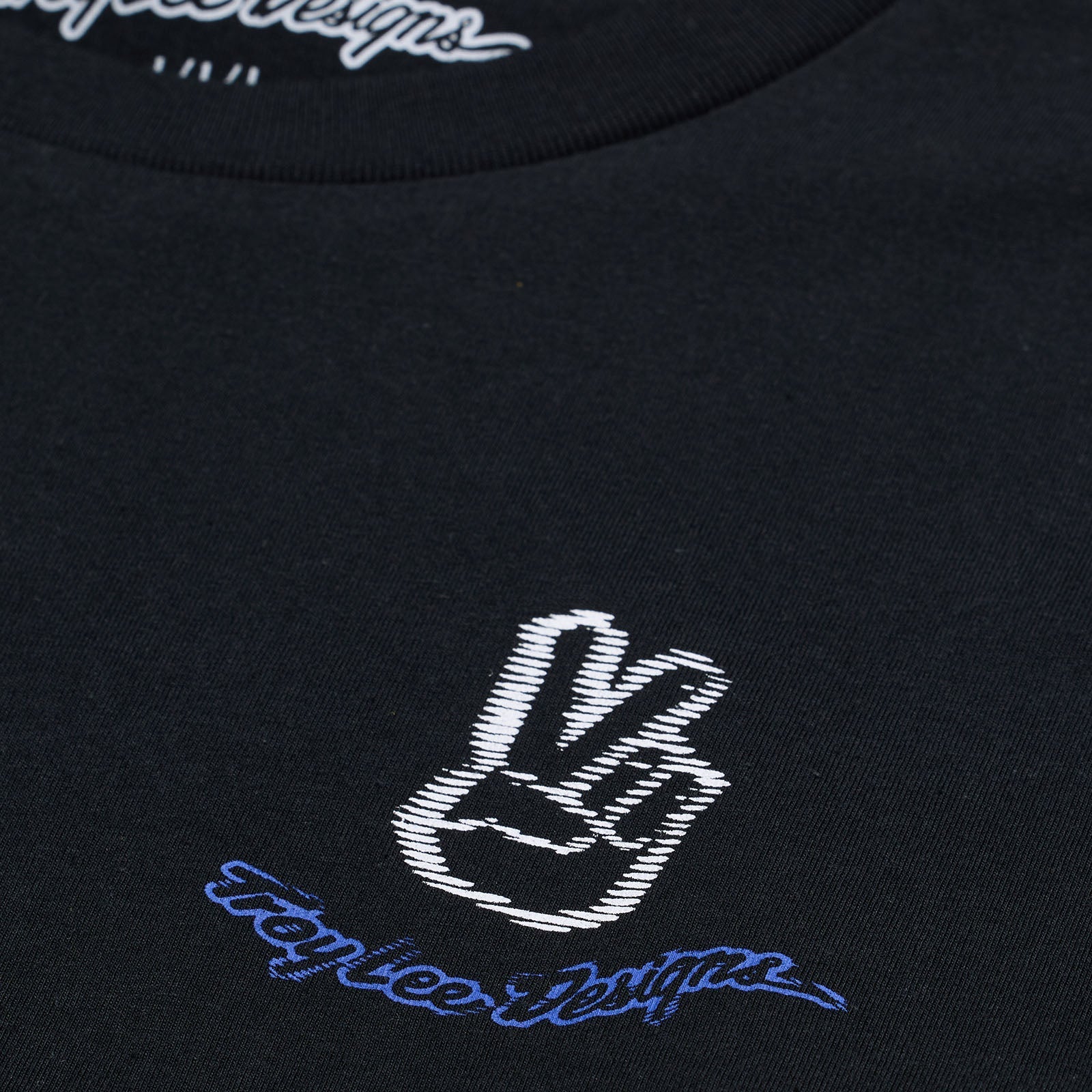 TLD Peace Out-Langarm-T‑Shirt, Schwarz