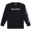 TLD Signature-T-Shirt (langärmelig), schwarz