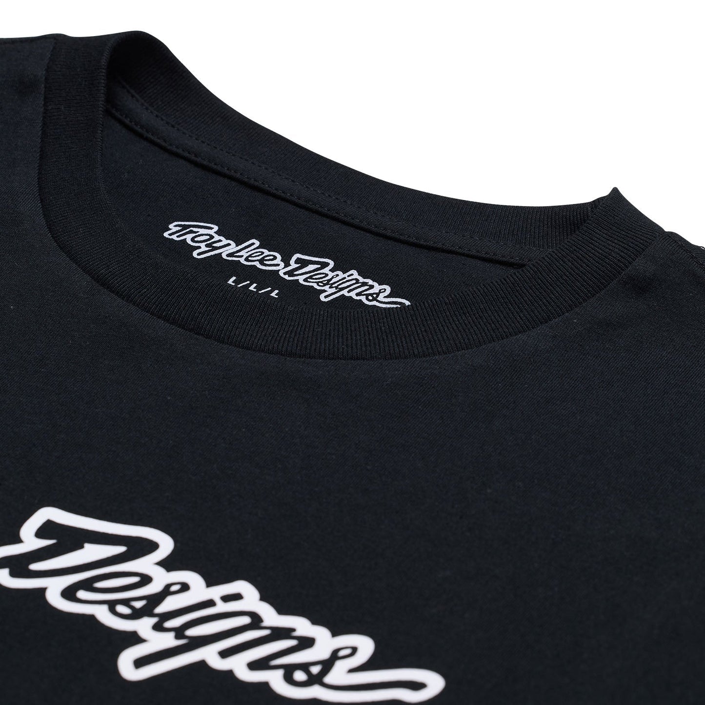 TLD Signature-T-Shirt (langärmelig), schwarz