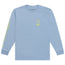 TLD Torched-Langarm-T‑Shirt, Smoke Blue
