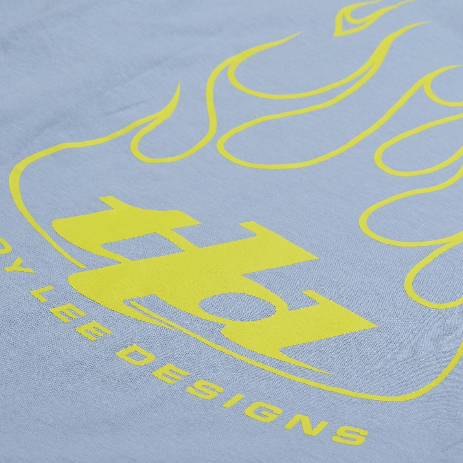 TLD Torched-Langarm-T‑Shirt, Smoke Blue