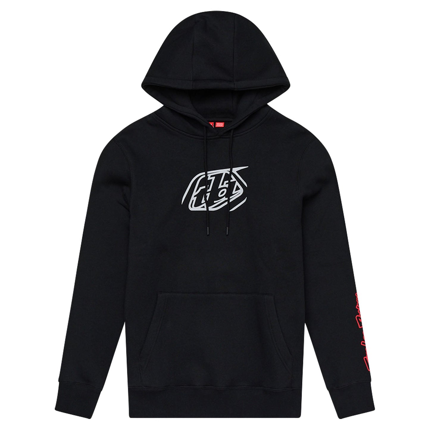 TLD Badge-Hoodie, Schwarz