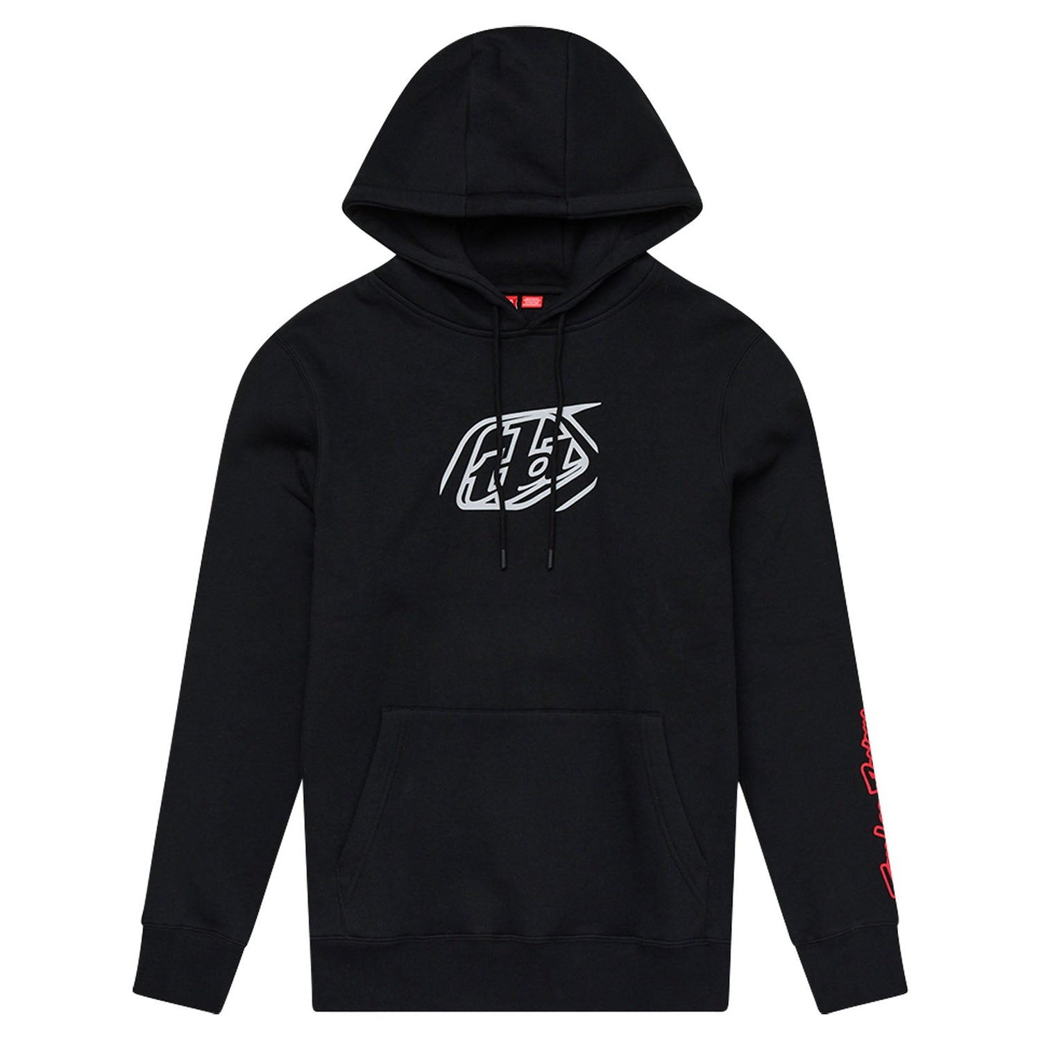 TLD Badge-Hoodie, Schwarz