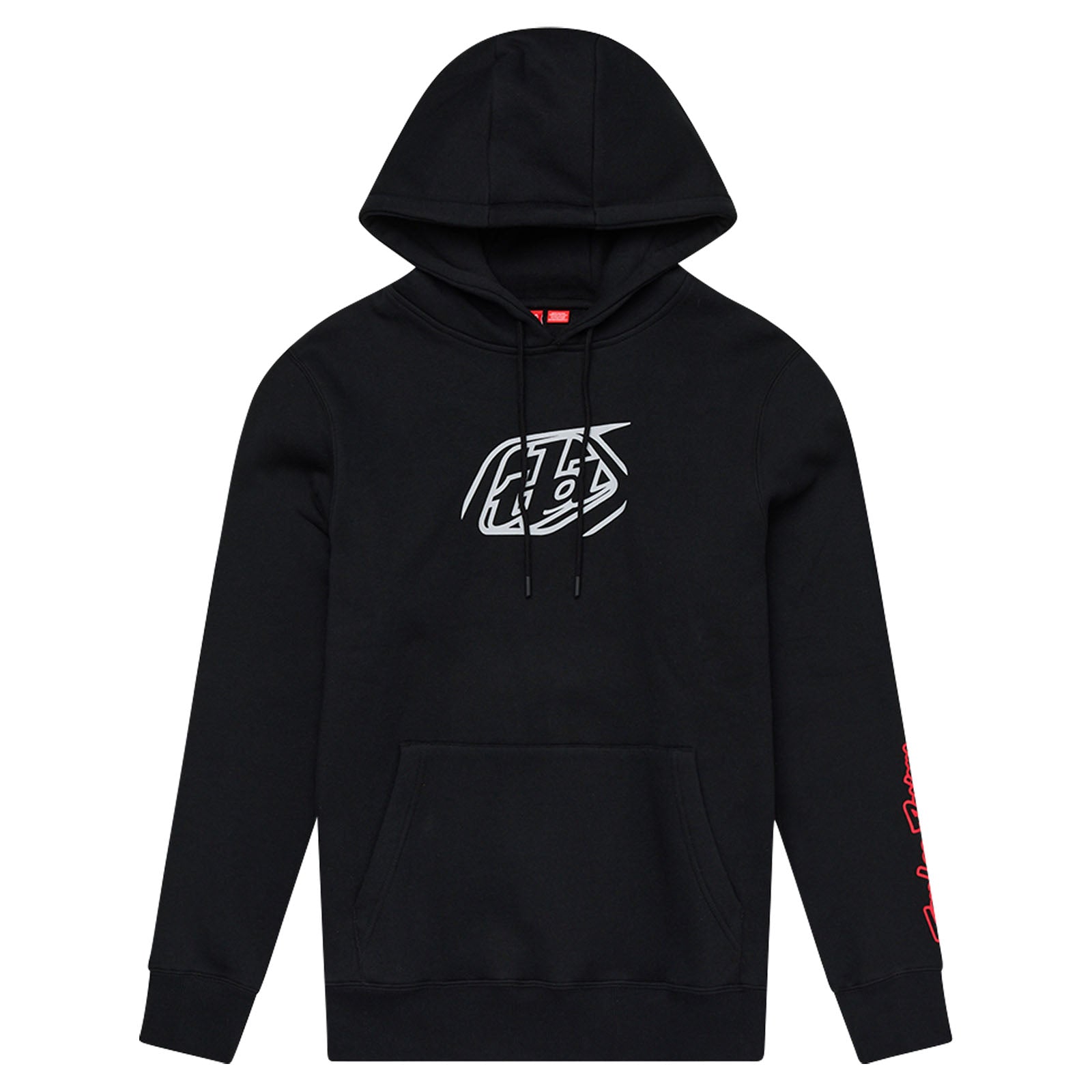 TLD Badge-Hoodie, Schwarz