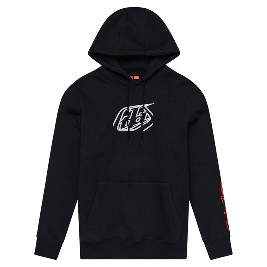 TLD Badge-Hoodie, Schwarz