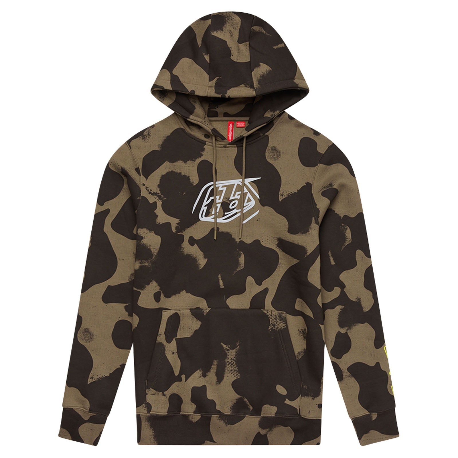 TLD Badge-Hoodie, Olive Camo