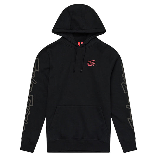 TLD Branded-Hoodie, Schwarz