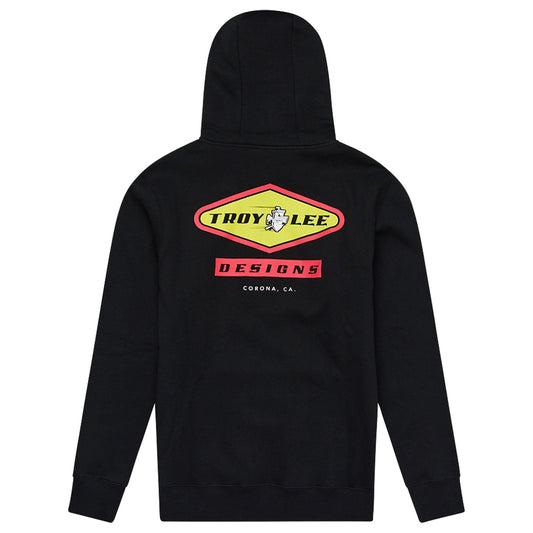 TLD Carb-Hoodie, Schwarz