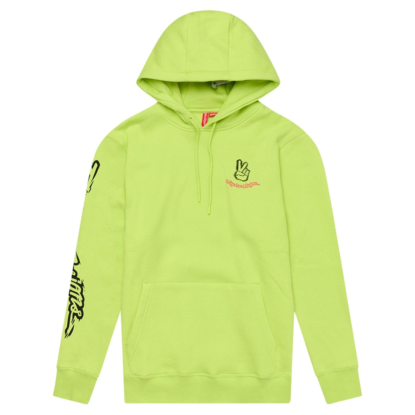 TLD Peace Out-Hoodie, Glo Yellow