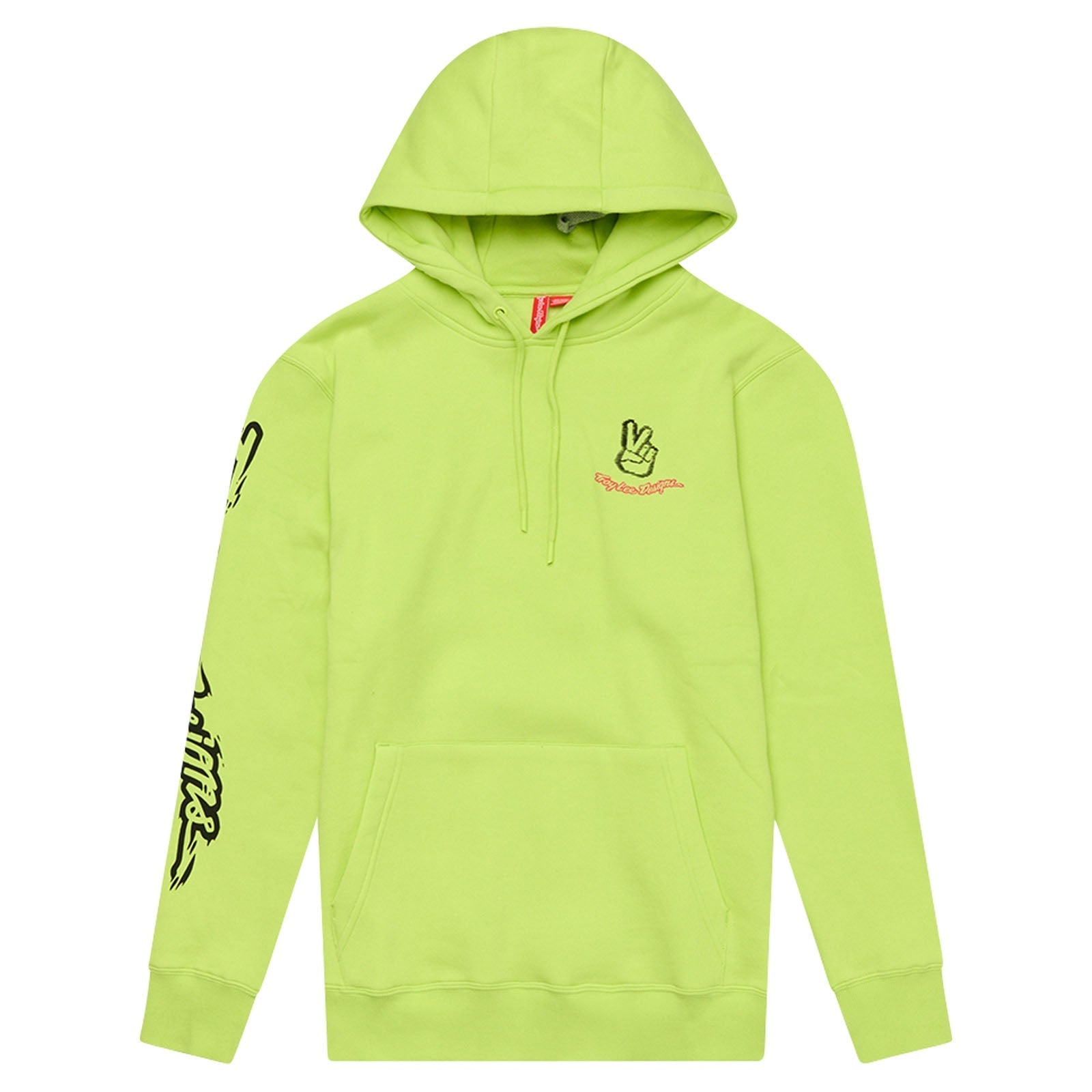 TLD Peace Out-Hoodie, Glo Yellow