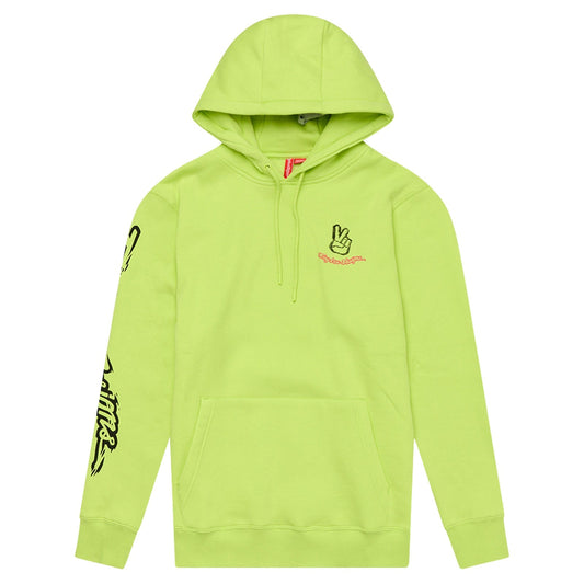 TLD Peace Out-Hoodie, Glo Yellow