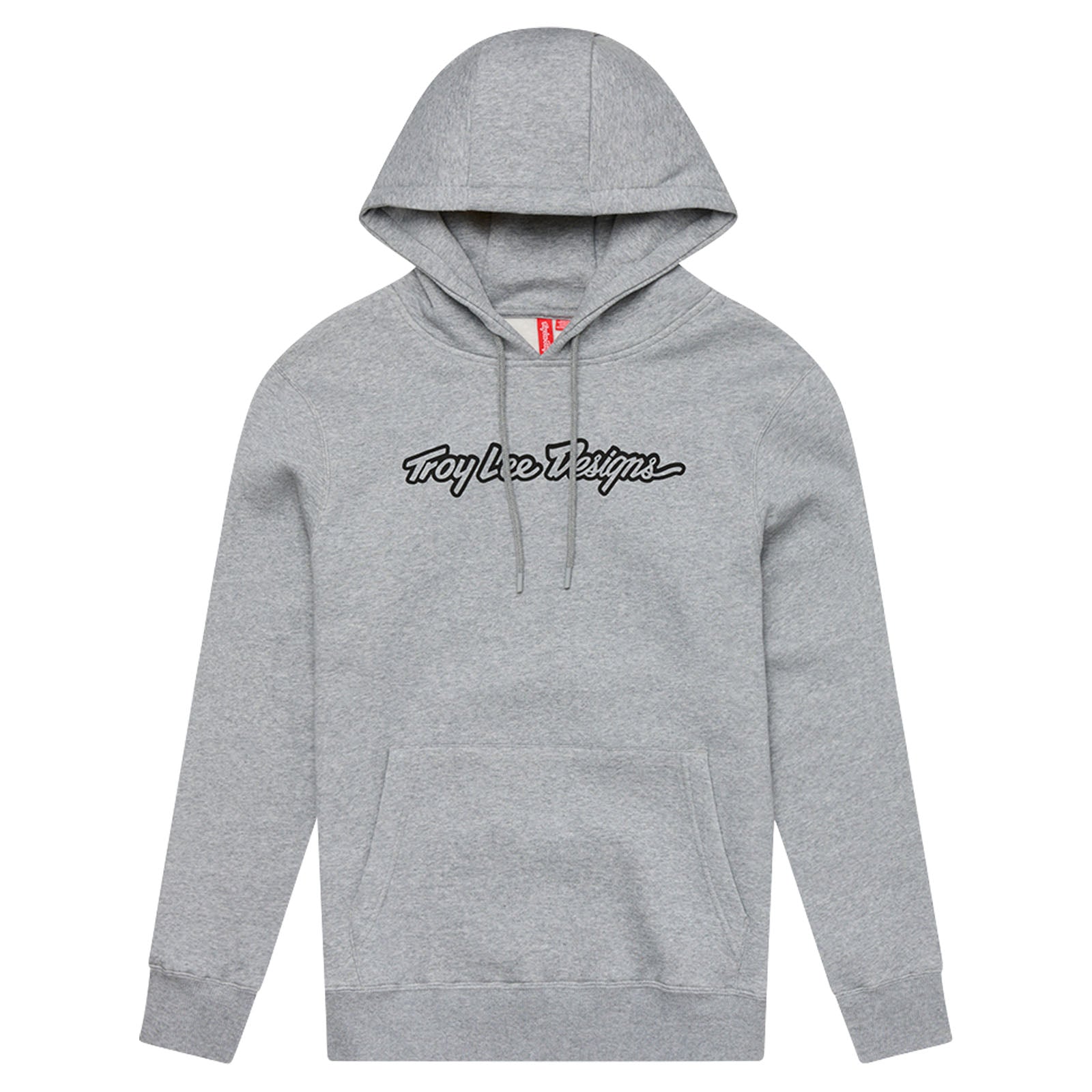 TLD Signature-Hoodie, Grey Heather