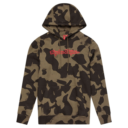 TLD Signature-Hoodie, Olive Camo