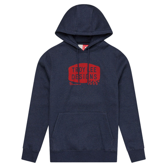 TLD Stamp-Hoodie, Navy Heather