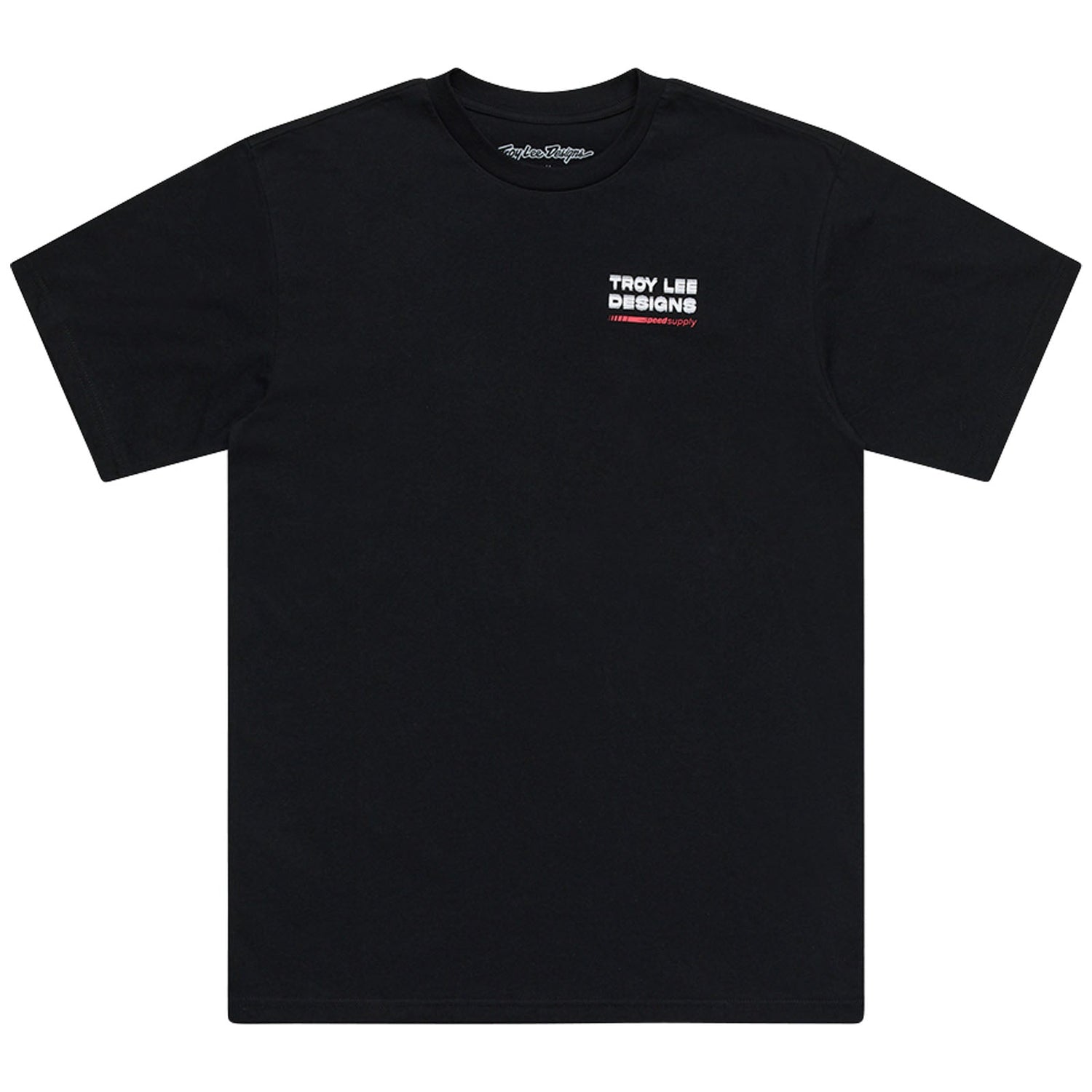 TLD Factory-Kurzarm-T‑Shirt, Schwarz