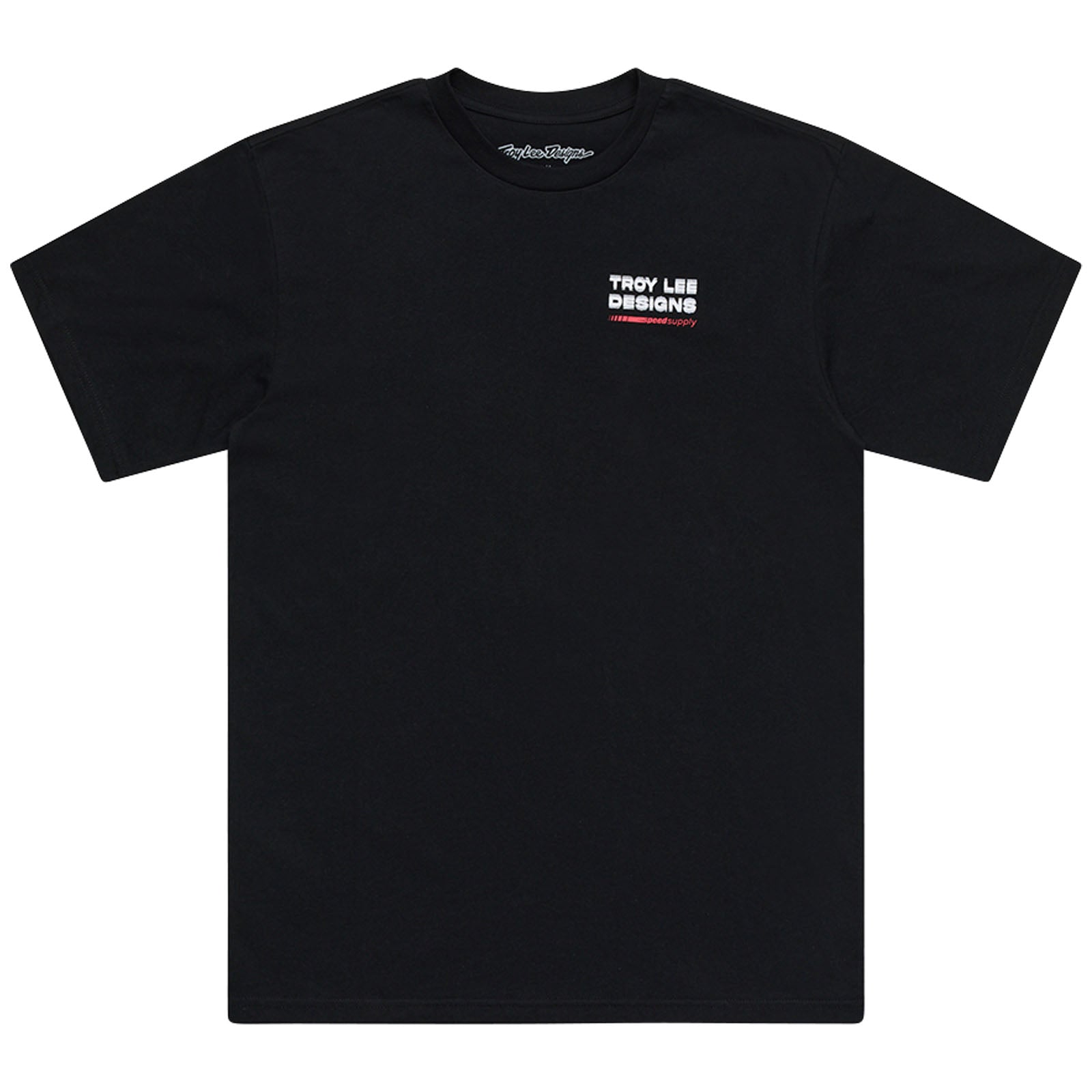 TLD Factory-Kurzarm-T‑Shirt, Schwarz