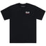 TLD Factory-Kurzarm-T‑Shirt, Schwarz