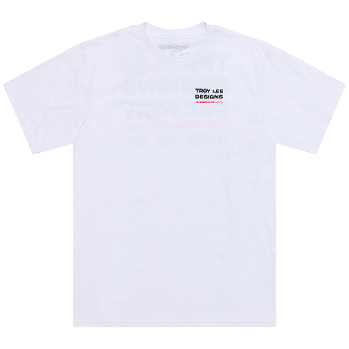 TLD Factory-Kurzarm-T‑Shirt, Weiß