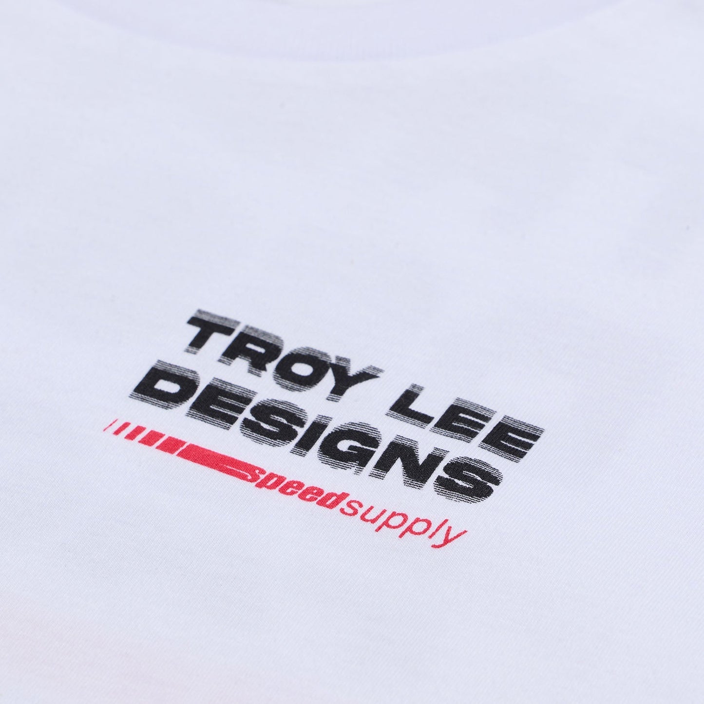 TLD Factory-Kurzarm-T‑Shirt, Weiß