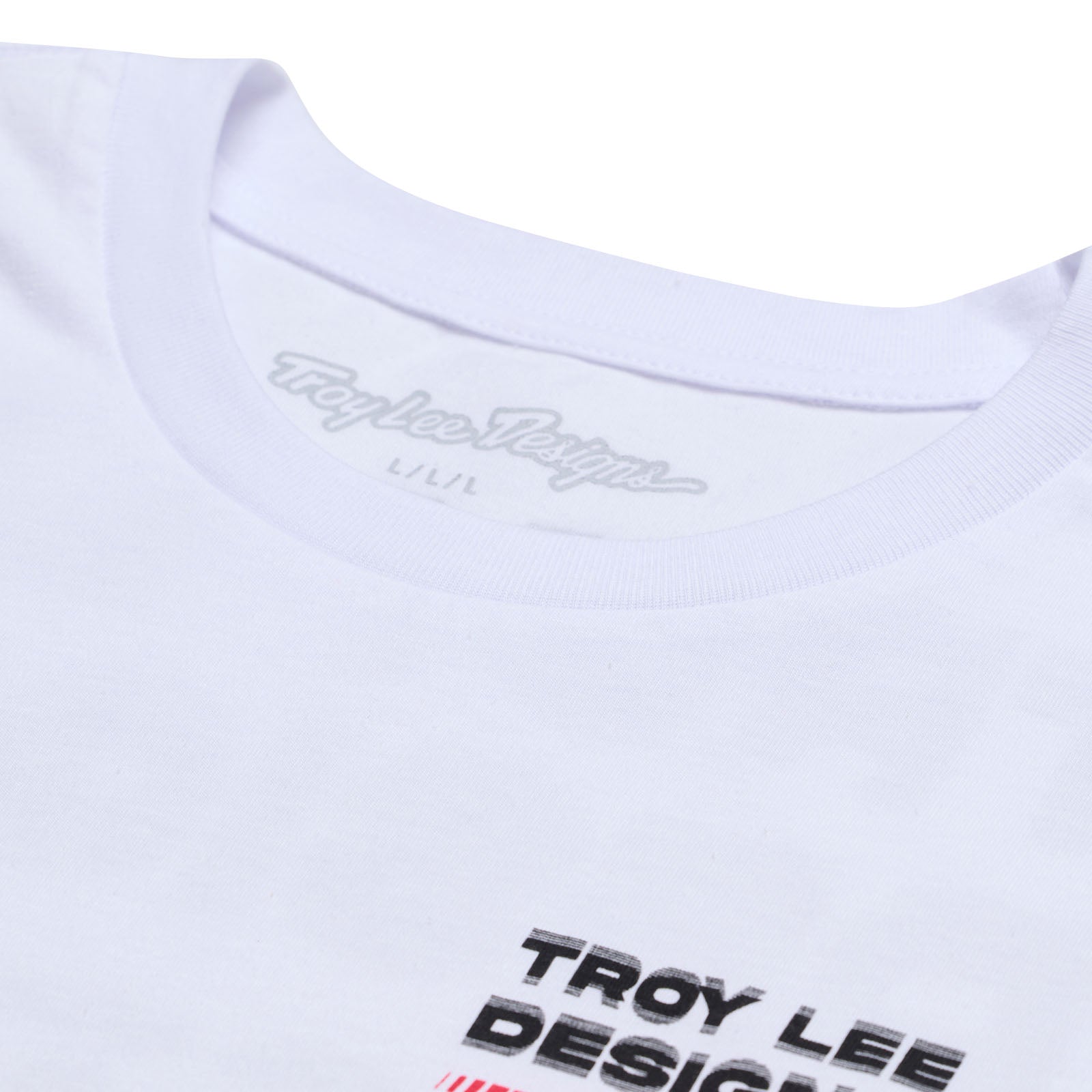 TLD Factory-Kurzarm-T‑Shirt, Weiß