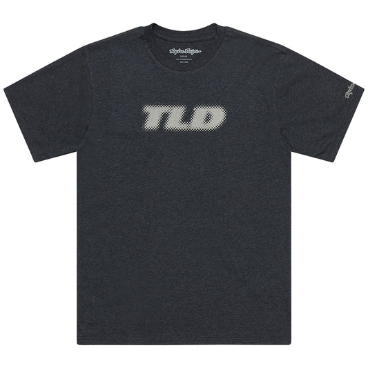 TLD Fade Out-Kurzarm-T‑Shirt, Black Heather
