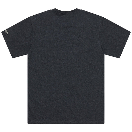 TLD Fade Out-Kurzarm-T‑Shirt, Black Heather