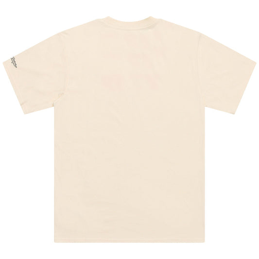 TLD Fade Out-Kurzarm-T‑Shirt, Vintage White