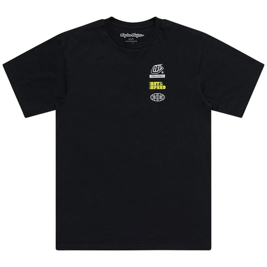 TLD Overload-Kurzarm-T‑Shirt, Schwarz
