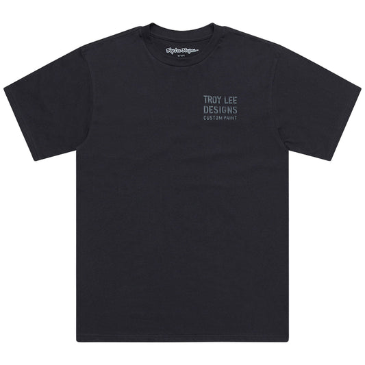 TLD Paint Shop-Kurzarm-T‑Shirt, Carbon