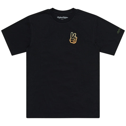 TLD Short Sleeve Tee Peace Out Black