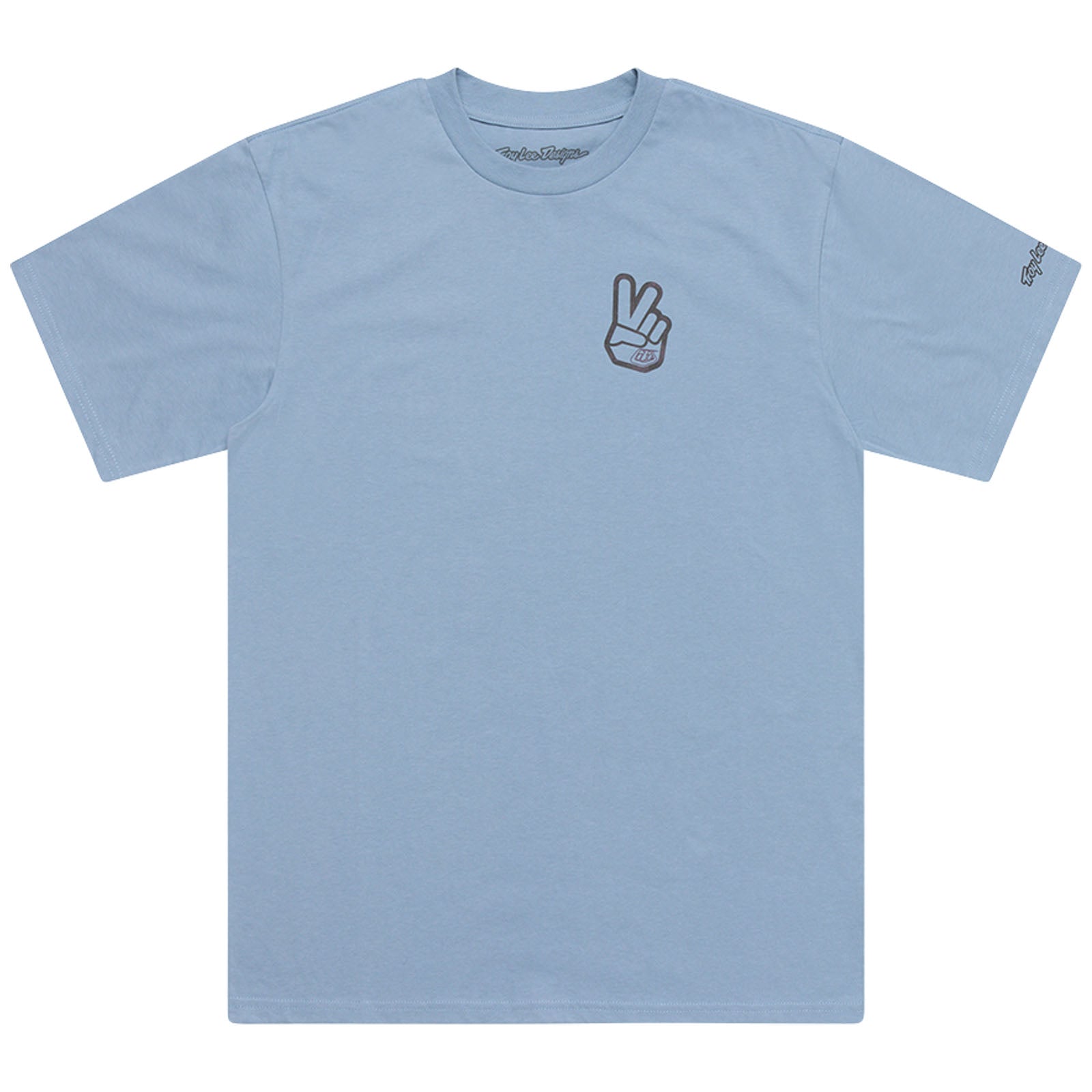 TLD Peace Out-Kurzarm-T‑Shirt, Smoke Blue