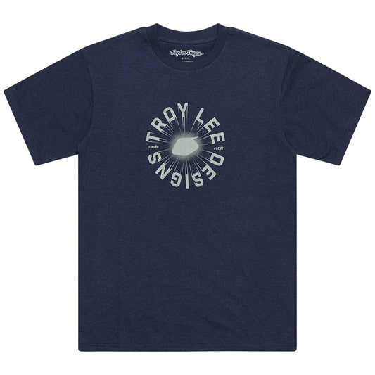 TLD Rotation-Kurzarm-T‑Shirt, Navy Heather