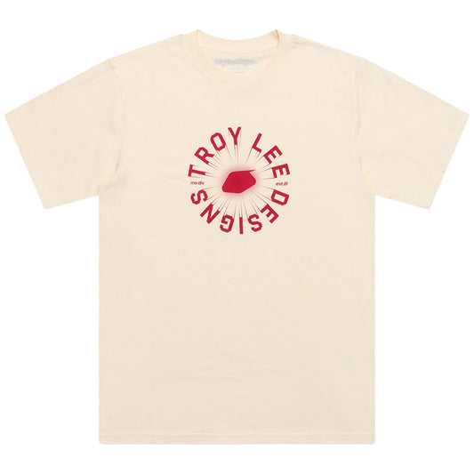 TLD Rotation-Kurzarm-T‑Shirt, Vintage White