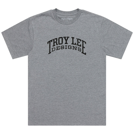 TLD Scholar-Kurzarm-T‑Shirt, Grey Heather