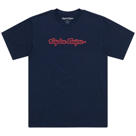 TLD Short Sleeve Tee Signature Navy
