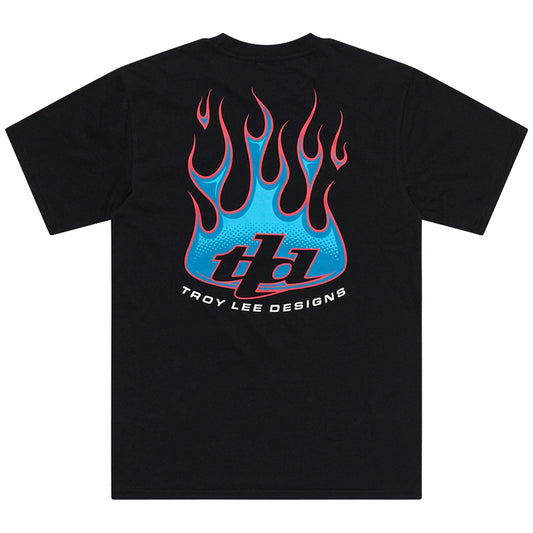 TLD Torched-Kurzarm-T‑Shirt, Schwarz