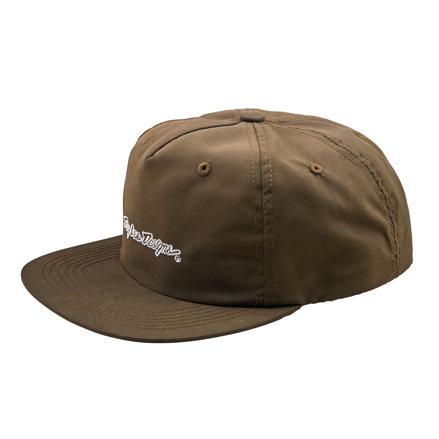 TLD Unstructured Snapback Signature Olive Canvas