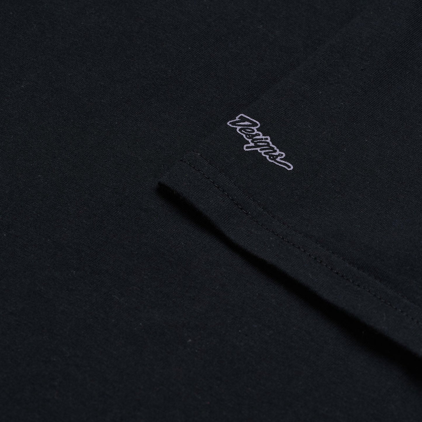 TLD Peace Out-Kurzarm-T‑Shirt für Damen, Schwarz