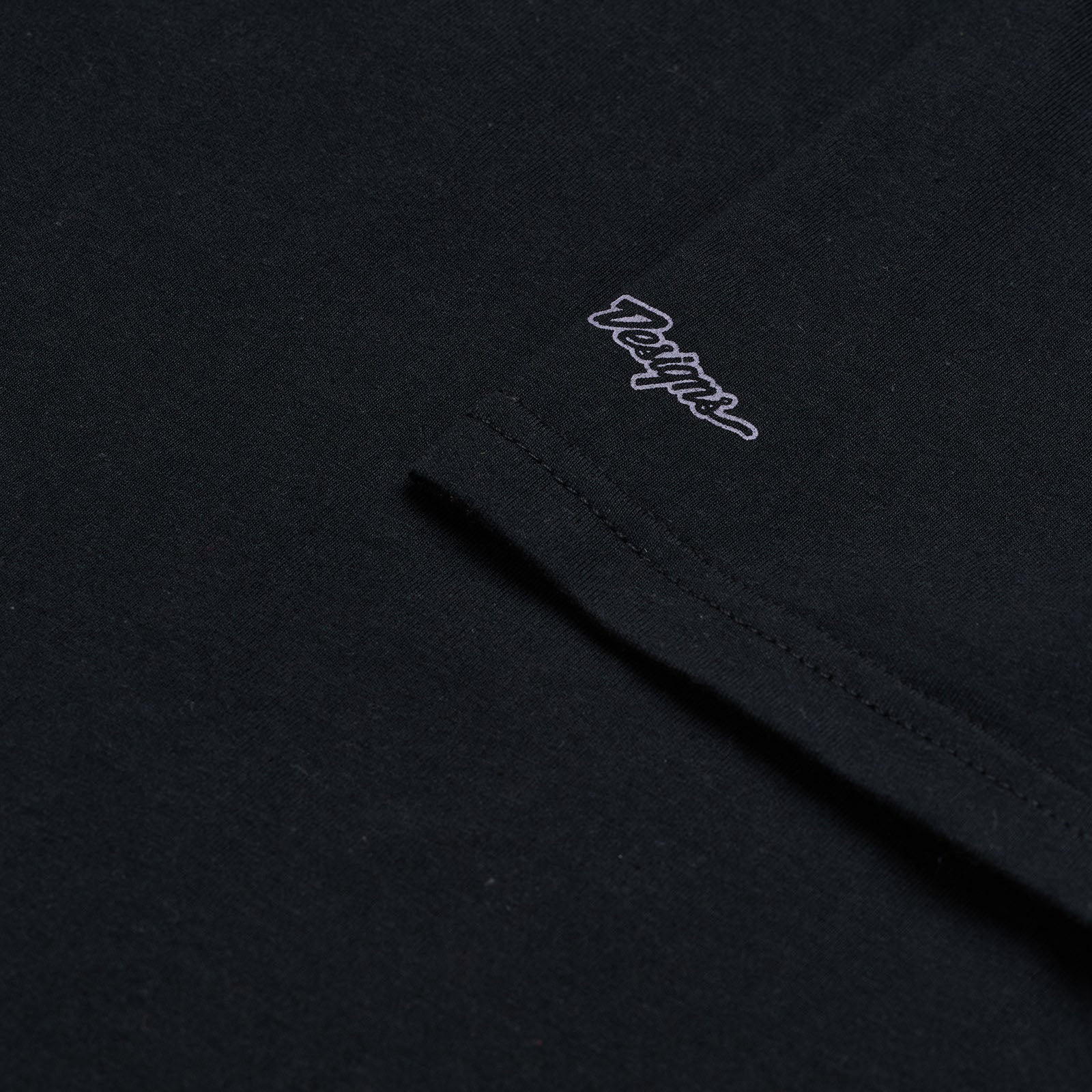 TLD Peace Out-Kurzarm-T‑Shirt für Damen, Schwarz