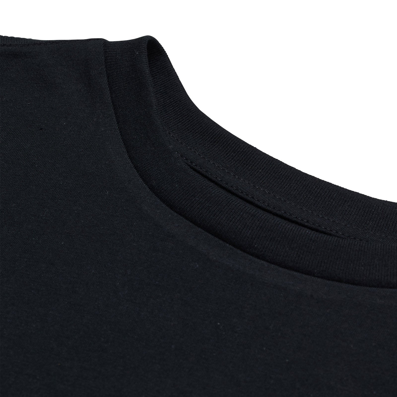 TLD Smiley-Kurzarm-T‑Shirt für Damen, Schwarz
