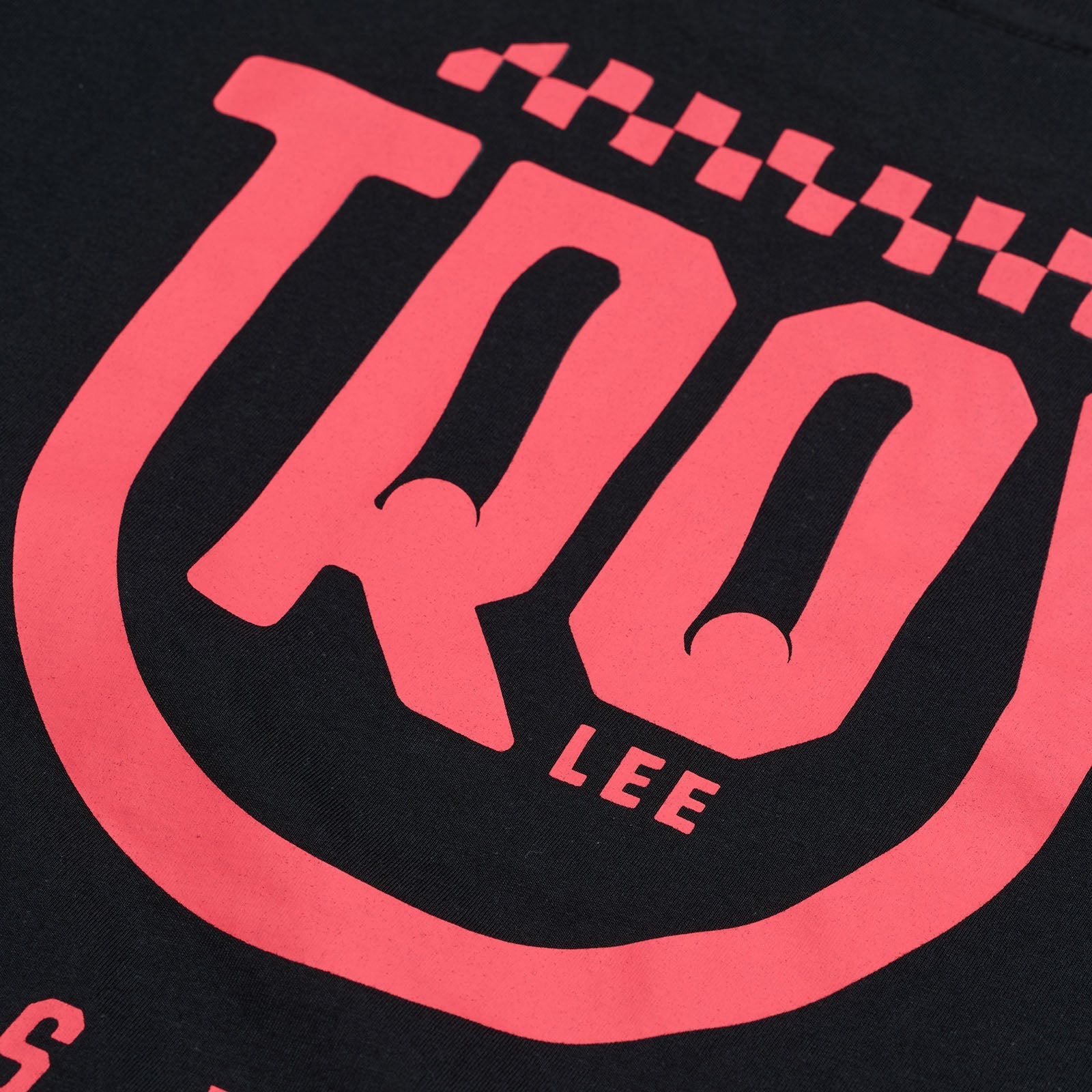 TLD Smiley-Kurzarm-T‑Shirt für Damen, Schwarz