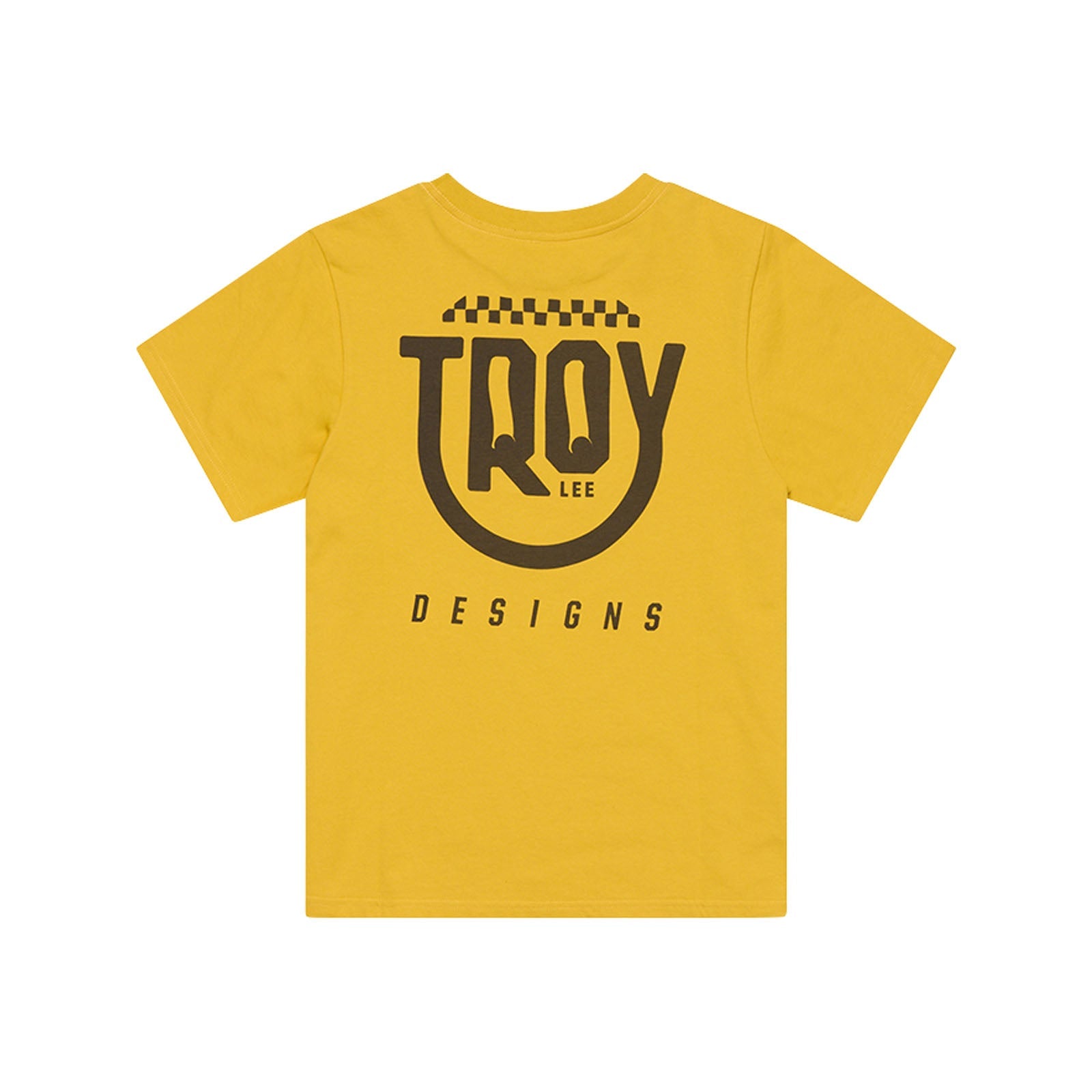 TLD Smiley-Kurzarm-T‑Shirt für Damen, Golden