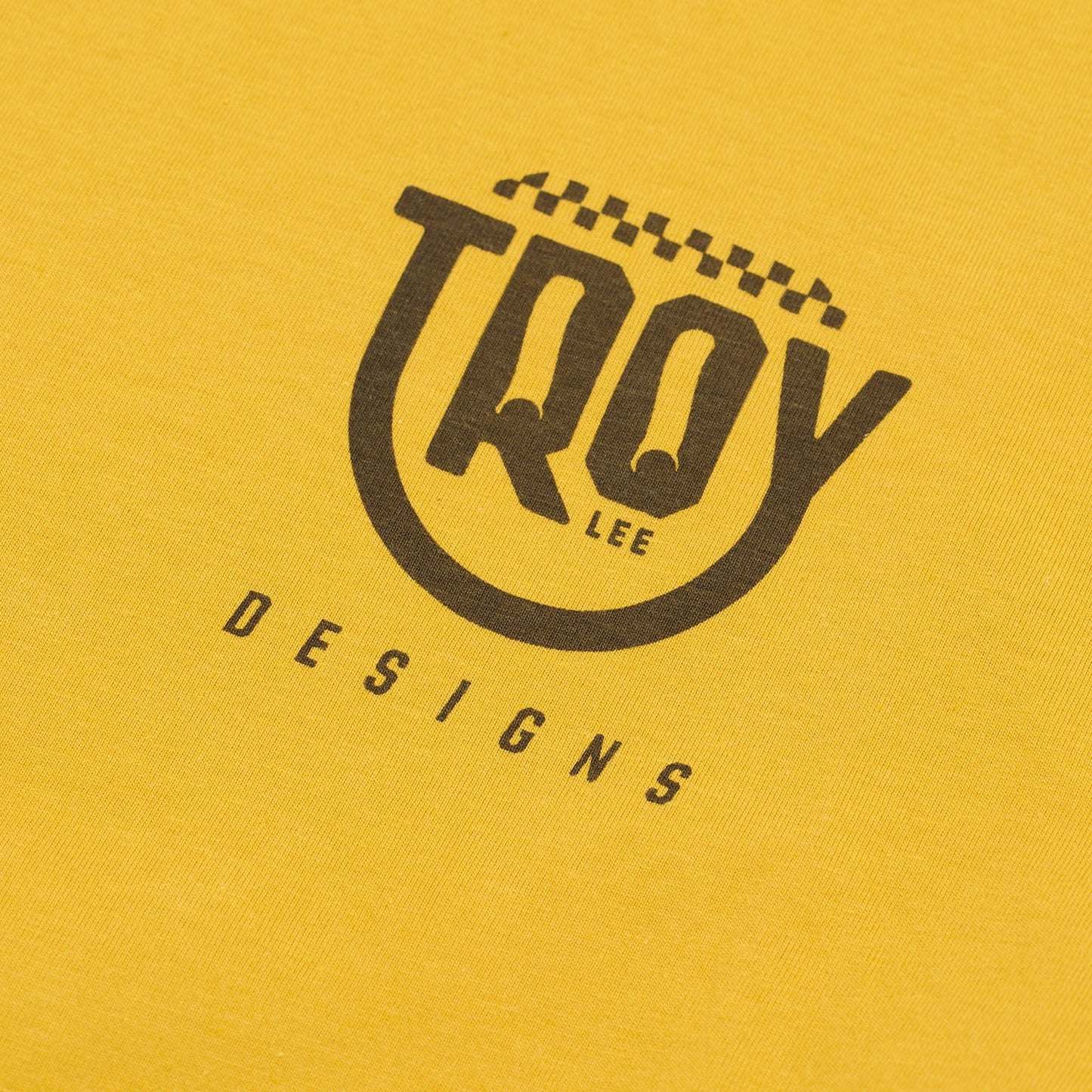 TLD Smiley-Kurzarm-T‑Shirt für Damen, Golden