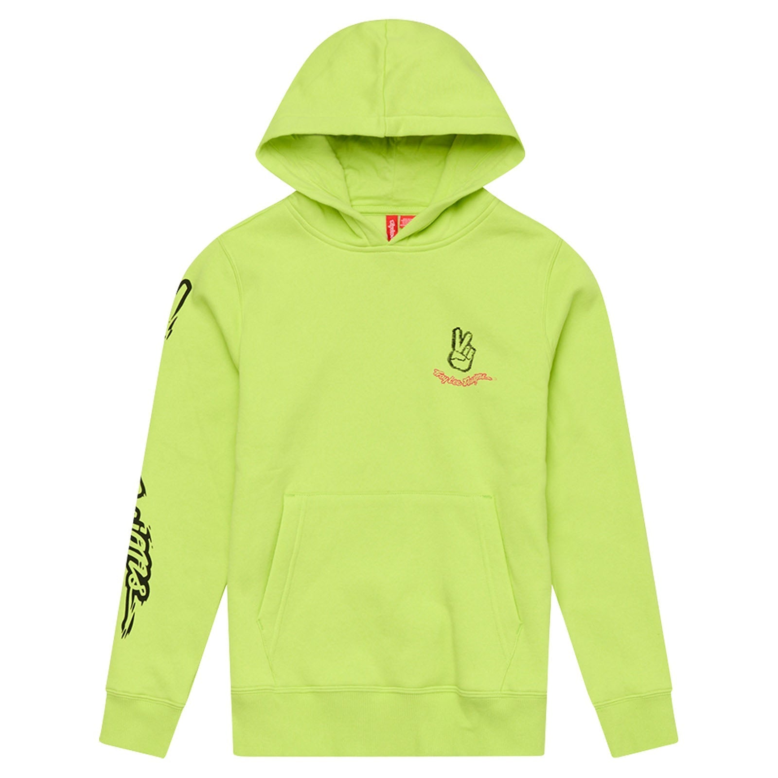 TLD Peace Out-Hoodie für Kinder, Glo Yellow