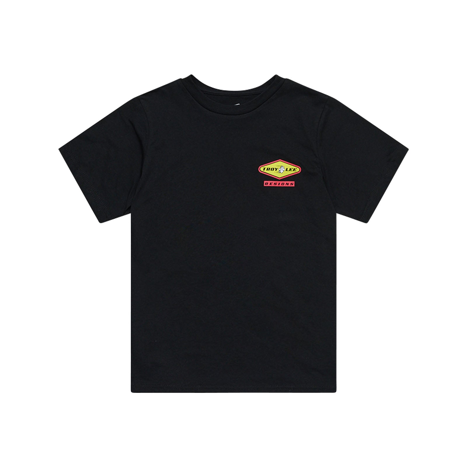 TLD Carb-Kurzarm-T‑Shirt für Kinder, Schwarz
