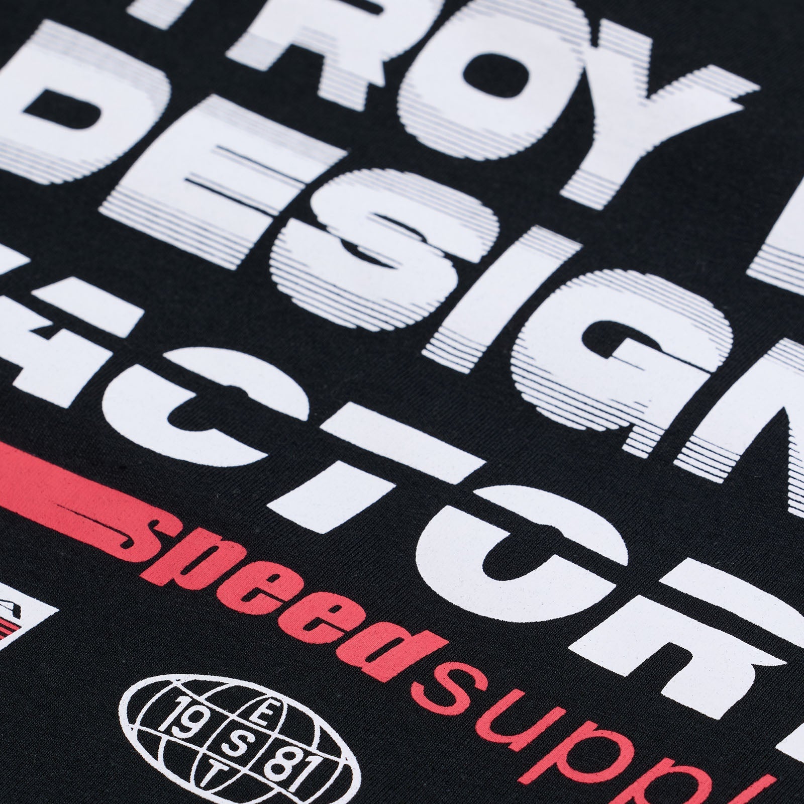 TLD Factory-Kurzarm-T‑Shirt für Kinder, Schwarz