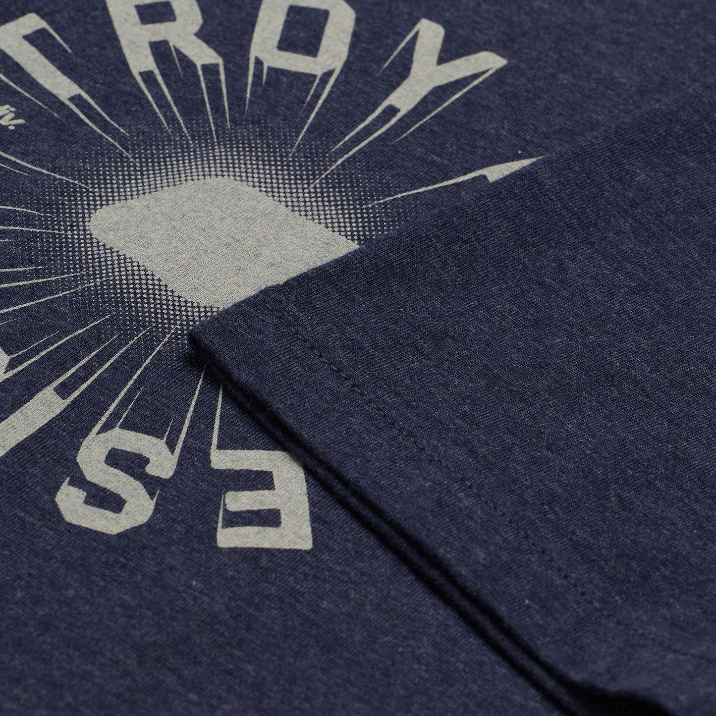 TLD Rotation-Kurzarm-T‑Shirt für Kinder, Navy Heather