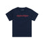 TLD Signature-T-Shirt (kurzärmelig) für Kinder, navyblau